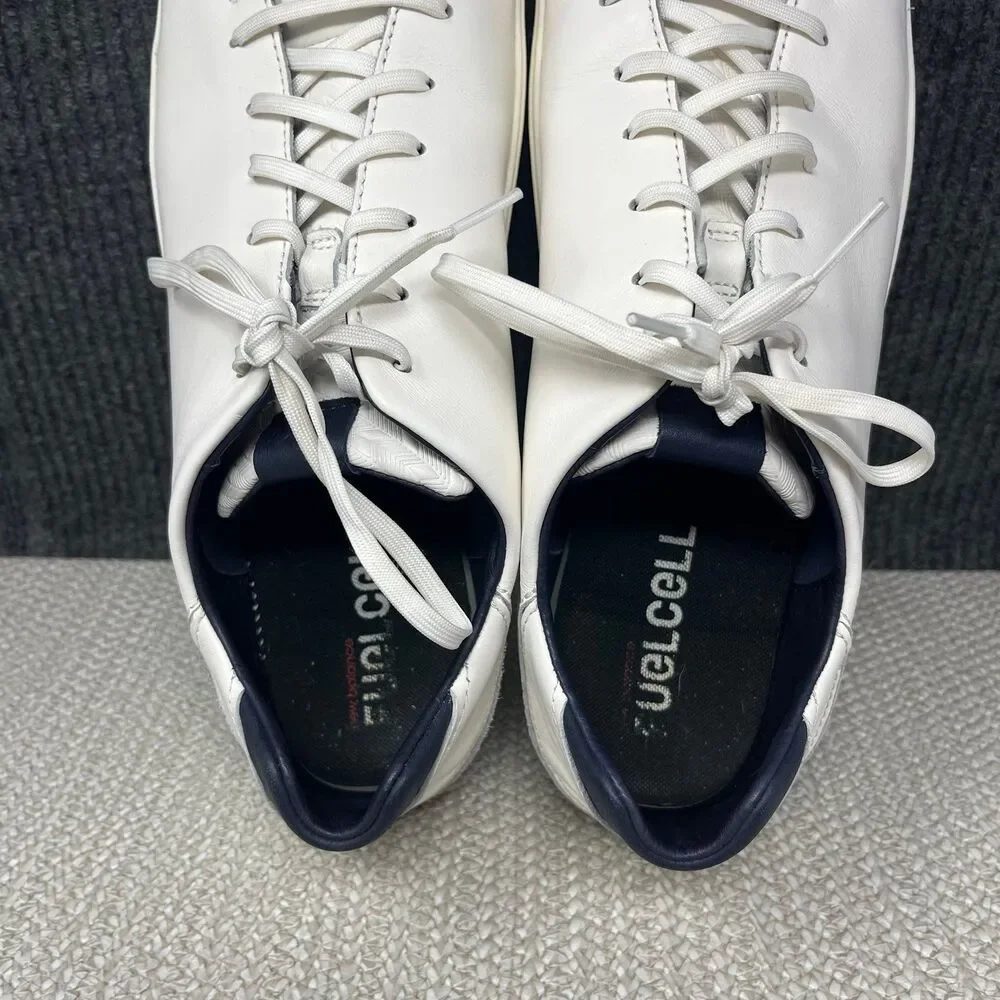 Olukai Lae’Ahi Li ‘Ili White Leather Low Top Sneakers Shoes Mens 15 US